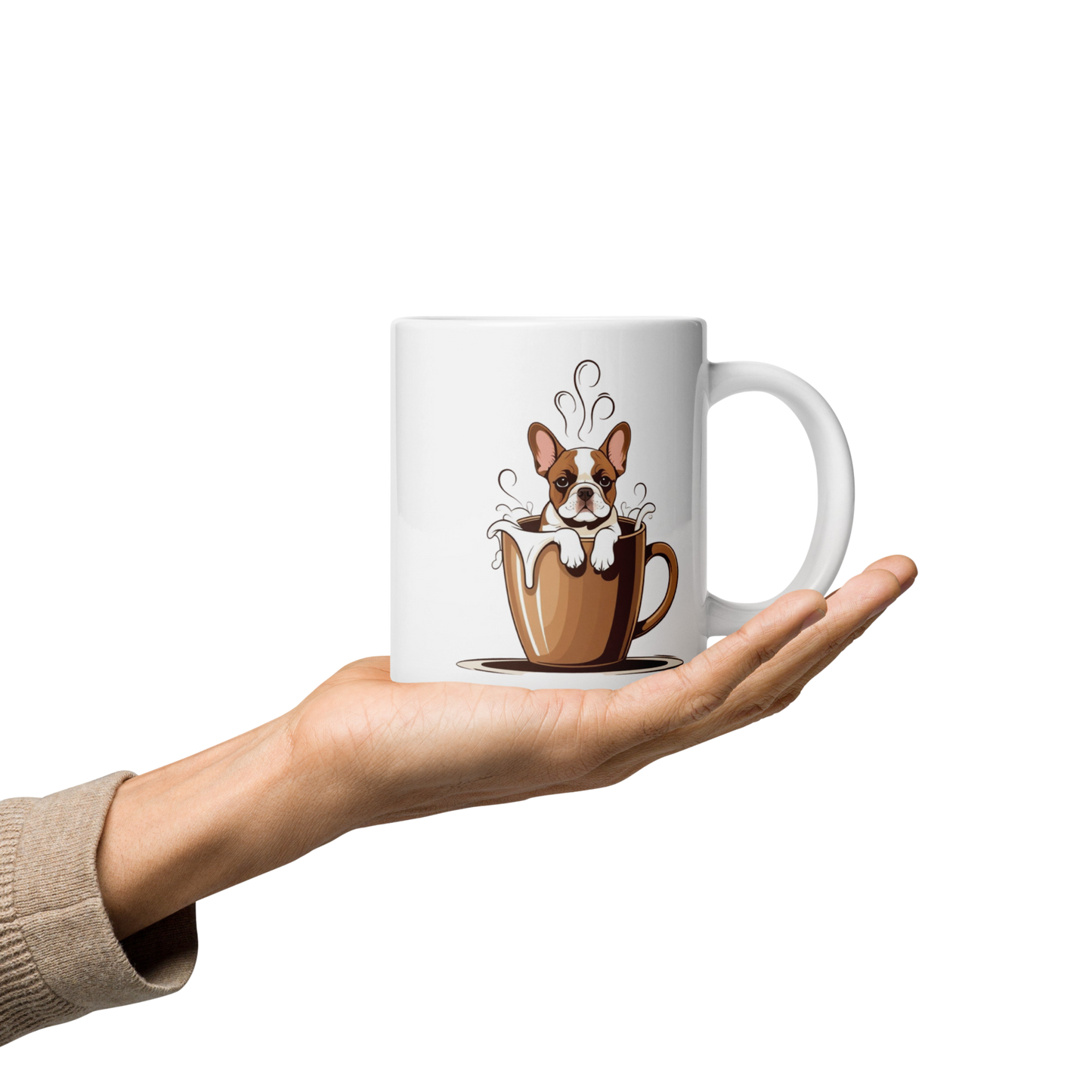 Cute French Bulldog Coffee Mug