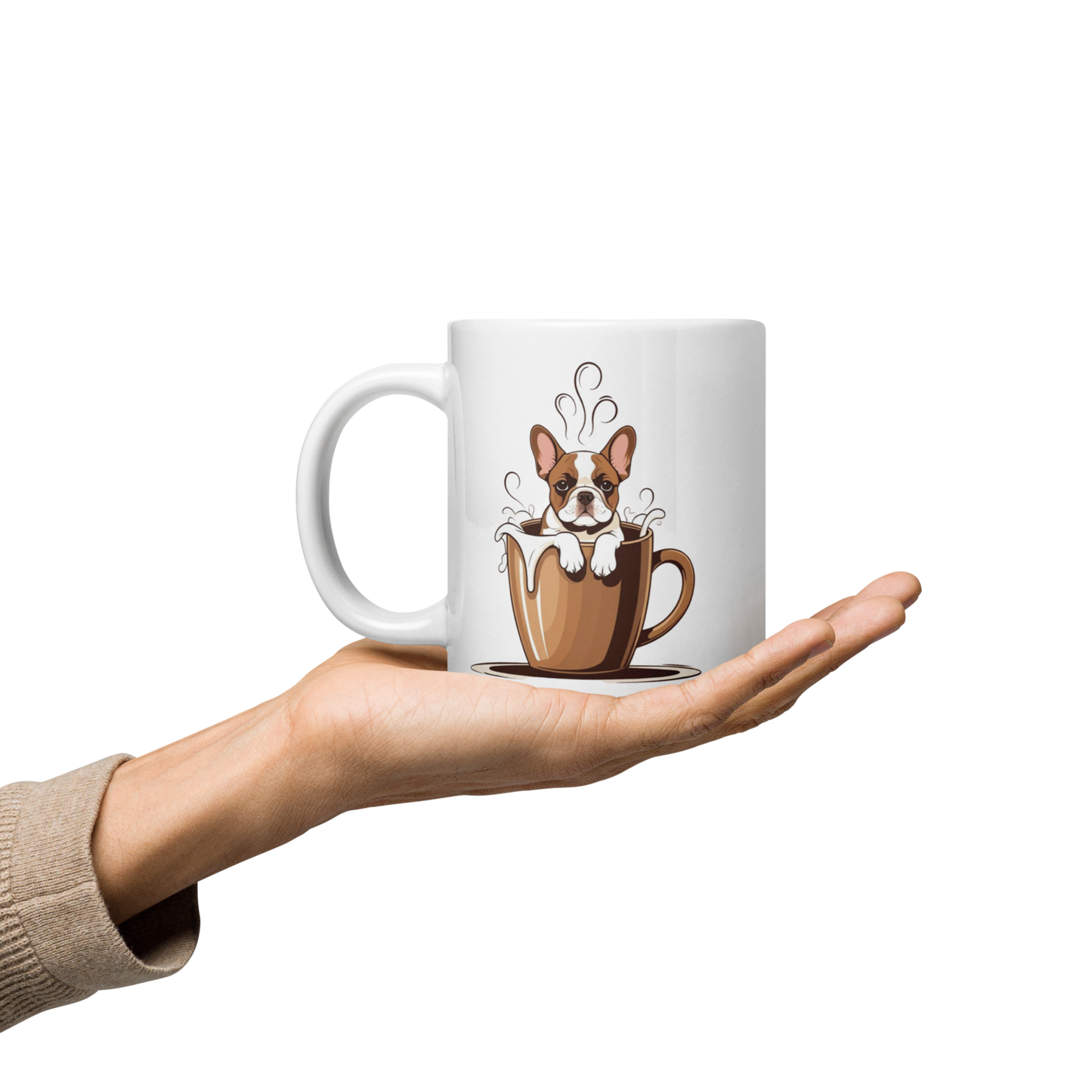 Cute French Bulldog Coffee Mug
