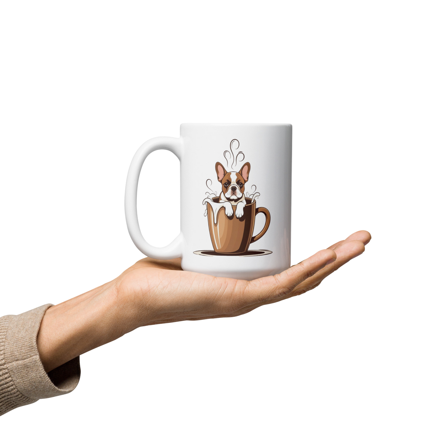 Cute French Bulldog Coffee Mug