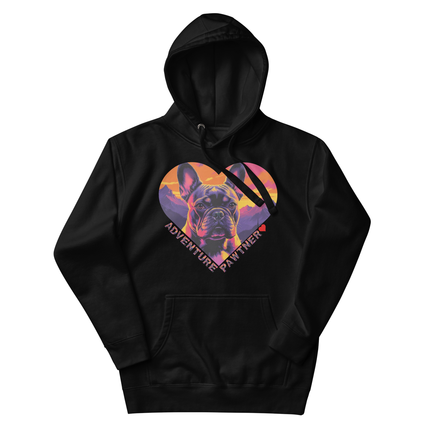 Cozy French Bulldog Adventure Pawtner Hoodie