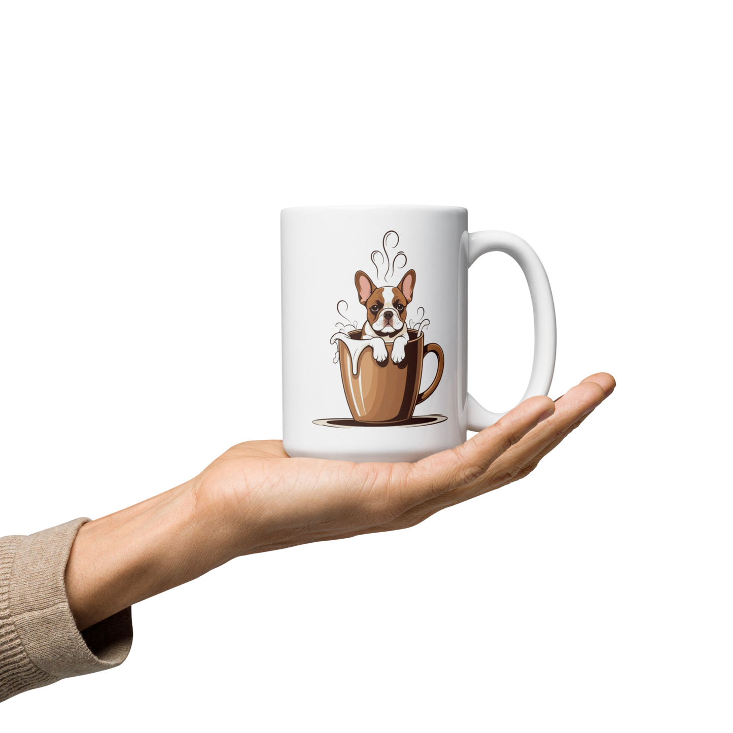 Cute French Bulldog Coffee Mug