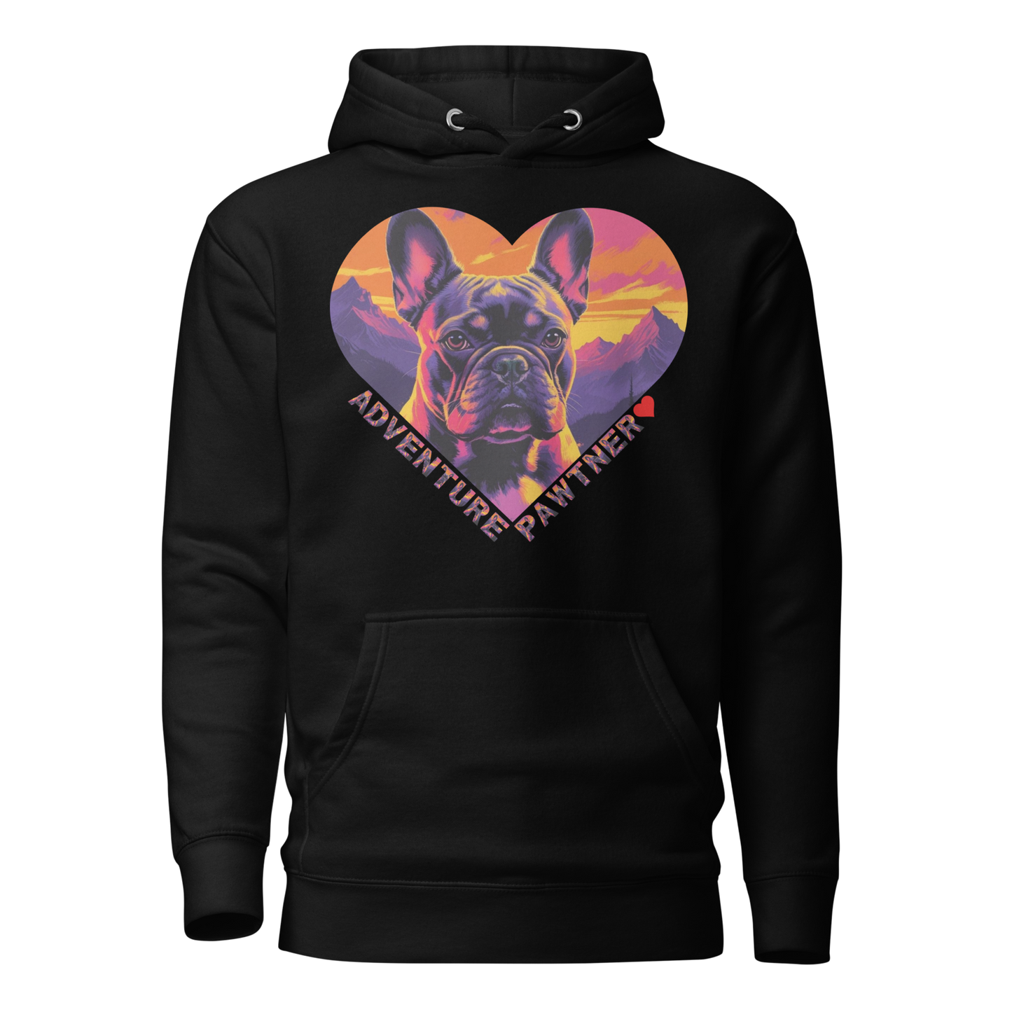 Cozy French Bulldog Adventure Pawtner Hoodie