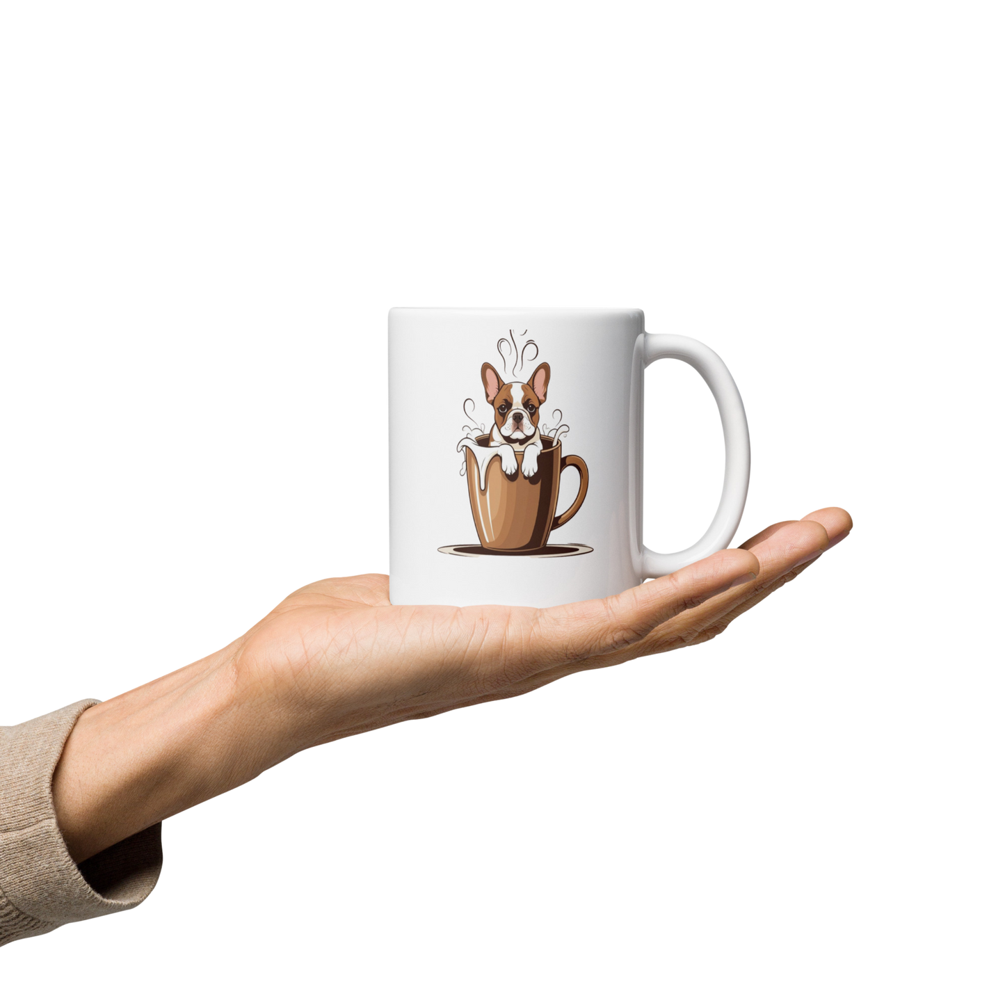 Cute French Bulldog Coffee Mug