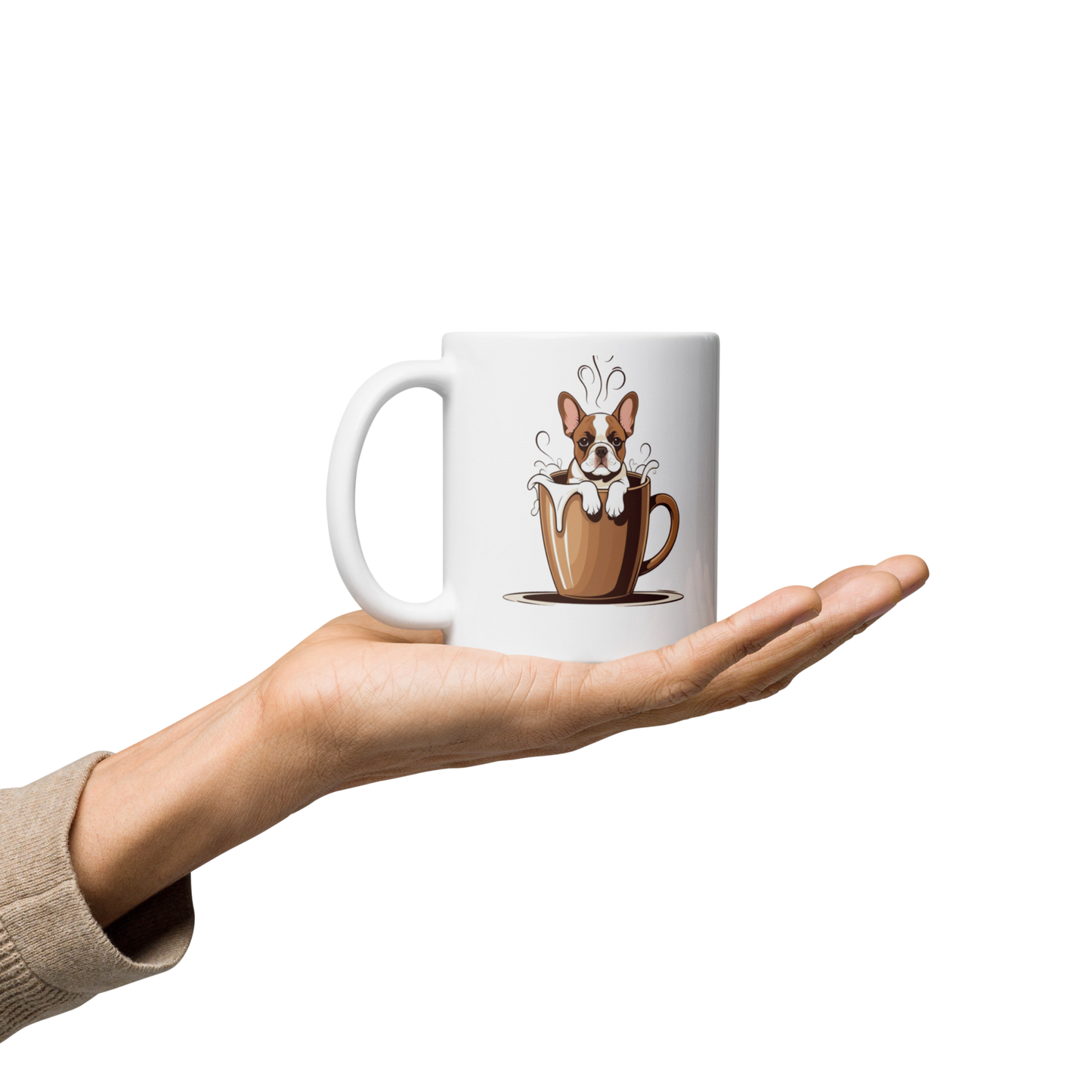Cute French Bulldog Coffee Mug