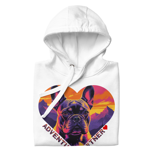 Cozy French Bulldog Adventure Pawtner Hoodie
