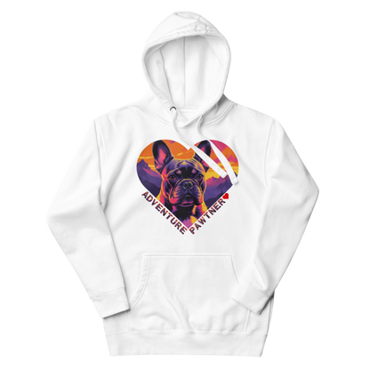 Cozy French Bulldog Adventure Pawtner Hoodie
